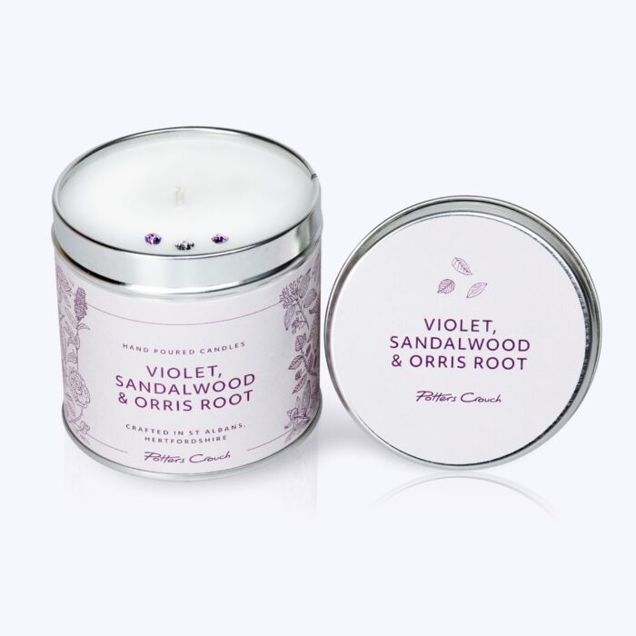 Potters Crouch - Violet, Sandalwood & Orris Root Candle